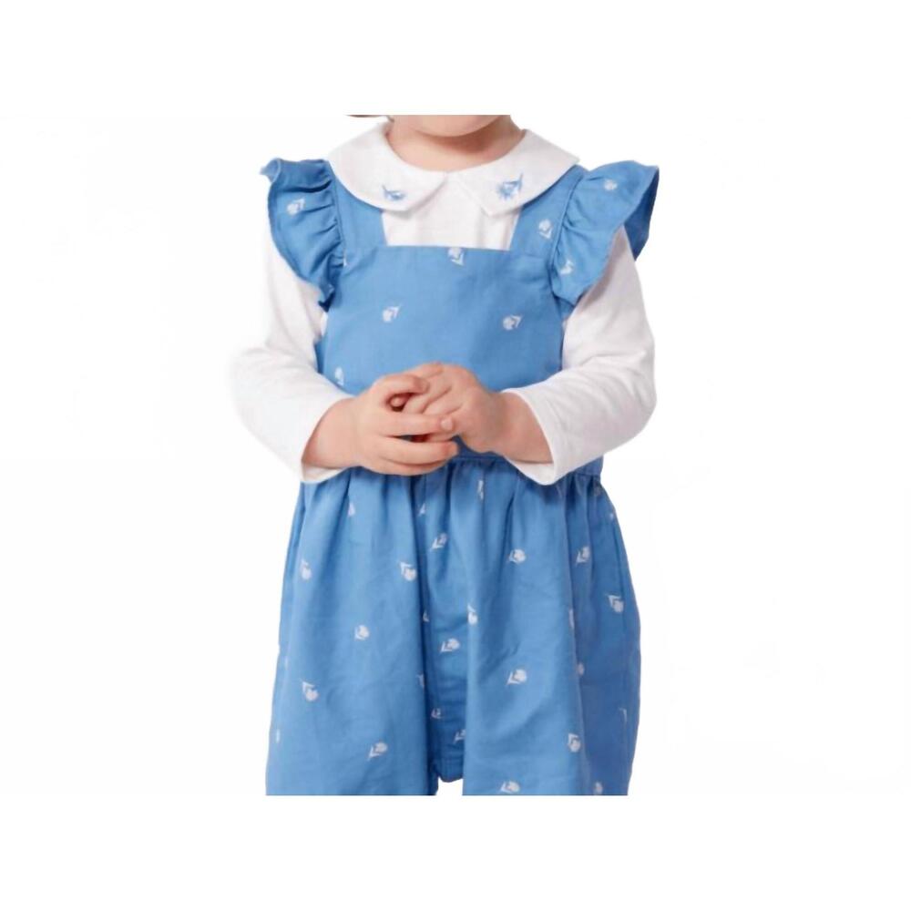 NEW PETIT BATEAU ellie embroidered collar blouse in cream and white